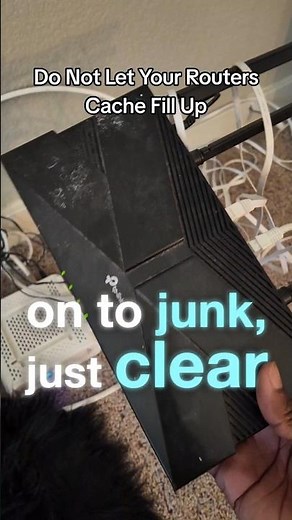 Do Not Let Your Routers Cache Fill Up