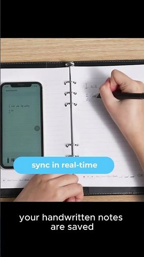 Cloud-Connected Digital Notebook with Erasable Pens, Perfect for Notes, Sketches & Planning
