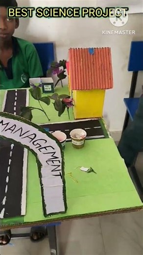 Best science project on waste management//Science Project//Waste management//Science TLM//Model.