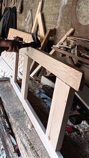 window frame making, #wood #woodworking