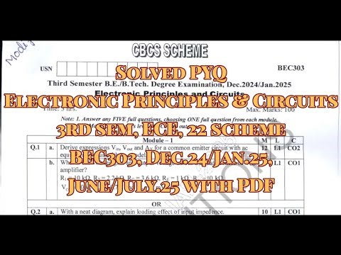 EPC solved pyqs for ECE stream BEC303, Dec.24/Jan.25 & june/july.2025, 3rd sem, 22 scheme, with pdf