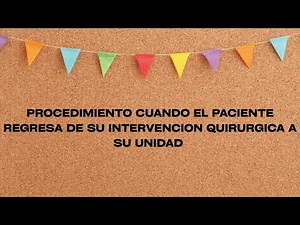 TENDIDO DE CAMA QUIRURGICA O POS ANASTESIA