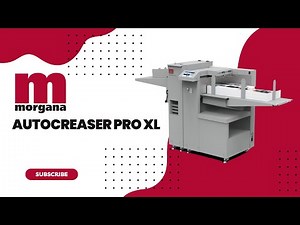 Morgana AutoCreaser Pro XL | Automatic Paper Creasing System | AFRA International DMCC