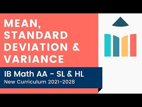 Mean, Standard Deviation & Variance [IB Math AA SL/HL]