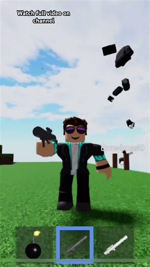 PLAYING JUST A ROPE BRIDGE ON ROBLOX #fyp #foryou #viral #funny #explode #roblox