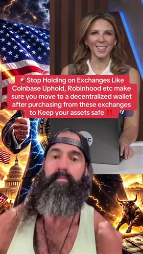 Don't say I didn't warn you keep your XRP and other crypto off Exchanges like cry.pto.com, Coinbase, kraken, robinhood,, and cold wallet to avoid losing them. #xrpnation #Trump #bitcoin #xrpnews #xrpcommunity
