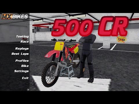 TUTO CR 500 1986 MX BIKES