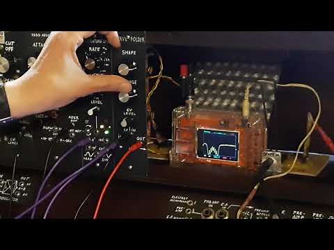 The WAVEFOLDER (YuSynth circuit.)