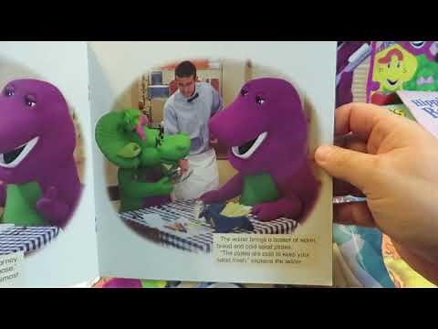 Reading is Family fun, Barney & Baby Bop, Go to the Restaurant