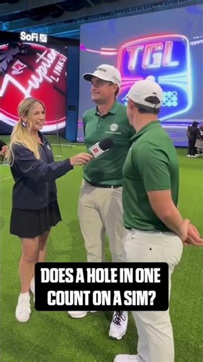 Are you counting a simulator hole in one? ⛳