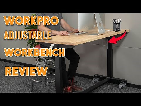 WORKPRO Adjustable Workbench Review: The Perfect Addition to Your Workshop!