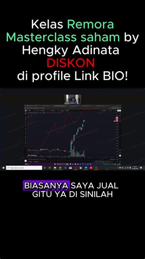 Kelas Remora Masterclass by Hengky Adinata #saham #hengkyadinata #remoratrader #stock