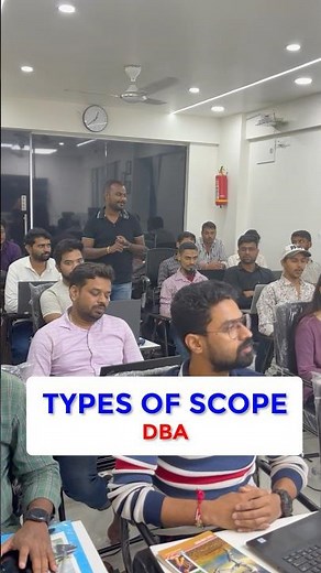 Types of Parameter Scope in Oracle | Question & Answer with Ankush Sir