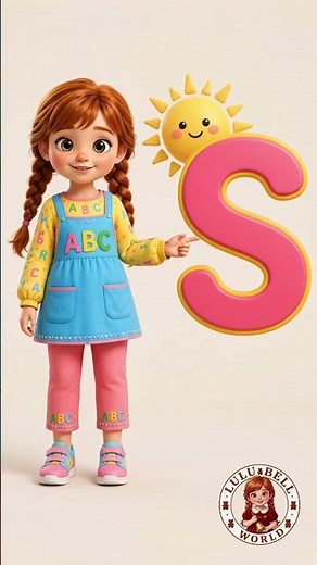 Letter S for Kids | S Says /s/ | S is for Sun ☀️ #kids #kidslearning