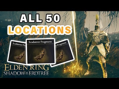 How to get ALL 50 Scadutree Blessing Fragments | 20 Blessings ► Elden Ring DLC