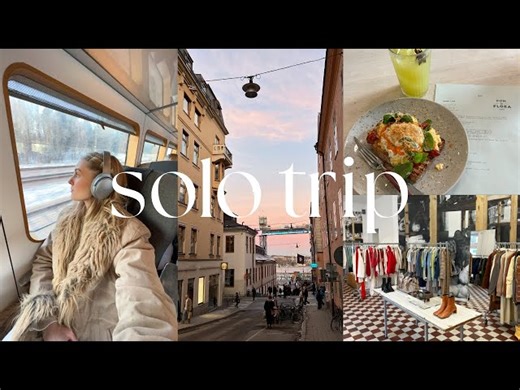 Vlog: My First Solo Trip - Visiting Stockholm, Sweden