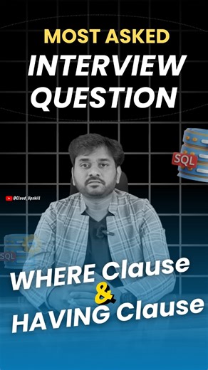 SQL WHERE vs. HAVING: Explained with Examples! #sqltips #sqlinterviewquestions #sql