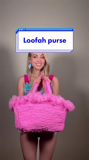DIY Loofah Purse: Fashion Design Tutorial
