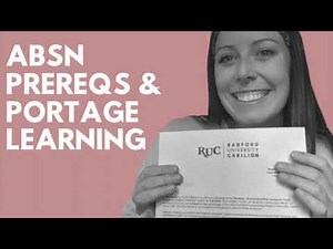 ABSN | Prerequisites & Portage Learning