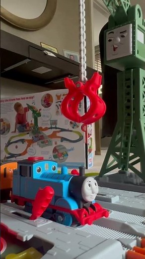 Motorized Talking Thomas and Cranky #Thomas