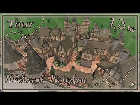 Bloxburg Build || Medieval Kingdom [tour] 1,3M