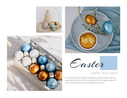 Easter holiday - Html Code Example by Nicepage