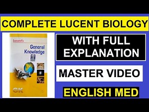 lucent biology master video | lucent biology in english | lucent general knowledge in english