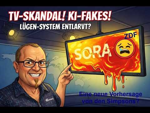 ZDF fälscht mit KI? 🤖 Die Simpsons-Methode bei der ICE!