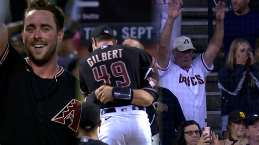 Tyler Gilbert's first no-hitter