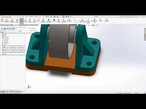 Tutorial de solidworks/ ensamble 3/ soporte
