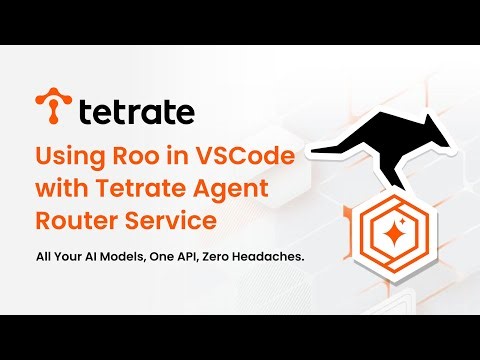 Using Roo in VSCode with Tetrate Agent Router Service