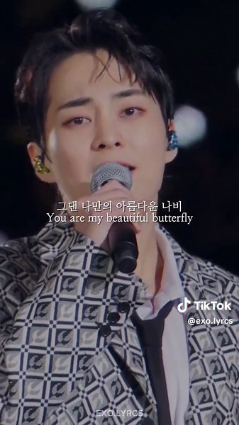 Don’t Go (나비소녀) - @EXO (full lyrics) #exo #엑소 #exol #exolyrcs #fyp #weareoneexo #kpop #viral