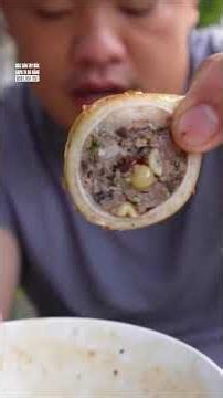 Stuffed pork bung cartilage #shorts #food #sapatv #haisapatv #taybacmarket