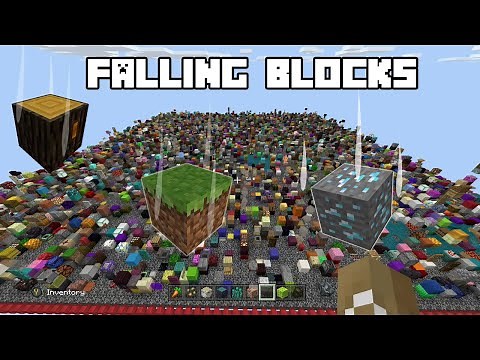 Minecraft Falling Blocks MAP DOWNLOAD MCPE/xBox/Win10 PE