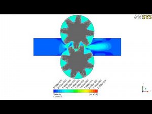 ANSYS CFX / ANSYS CFD-Flo（外接ギアポンプ）