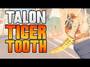 ★ CS2 Talon Tiger Tooth (FACTORY NEW) | CS2 Knife Gameplay