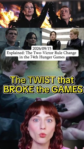 Explore the complexities of the Two-Victor Rule change in the 74th Hunger Games. How did this twist shape Katniss and Pita’s story? Discover the game makers' hidden strategies and the implications for tributes! #HungerGames #TwoVictorRule #Katniss #Pita #GameMakers #StoryAnalysis #BookCanon #District12 #LiteratureDiscussion