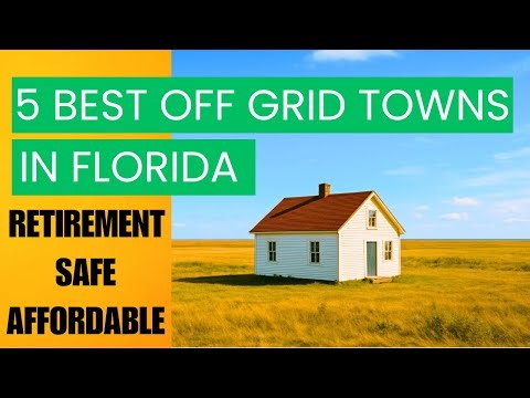 🏠 4 "Off The Grid" Towns To Live And Retire Comfortably In Florida 🏠 | Retirement Ready
