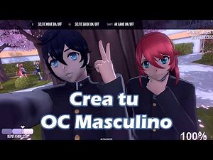 Crea tu OC masculino, paso a paso Yandere Simulator