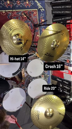 Silesia Drum 🥁 Śląskie Centrum Perkusyjne on Instagram: "ZILDJIAN PLANET Z – HEAR THEM IN ACTION! In this video, we showcase the sound of the Planet Z cymbal set from the legendary brand Zildjian. 👉 The set includes: 14” Hi-hats 16” Crash 20” Ride This is a great choice for beginner drummers looking to start their musical journey with reliable, well-crafted gear. Made from brass – an alloy of copper and zinc – these cymbals deliver a bright, focused sound that’s perfect for practice and early 