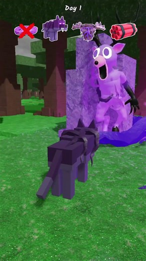 Corrupted deer vs items #roblox #99nightintheforest