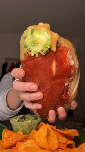 @nedaeatz on Instagram: "Chipotle mukbang full eating video minimal cuts + bloopers #bts #mukbang #eatingshow #burrito #fyp"