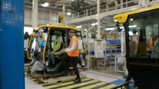 4.8K views · 159 reactions | Do you know what parts make up the yellow diggers you see on construction sites? Join us #InsideTheFactory as we look at the bits and pieces that make these powerful machines. Check out an all-new episode premiering tonight at 9/8c. | Smithsonian Channel | Facebook