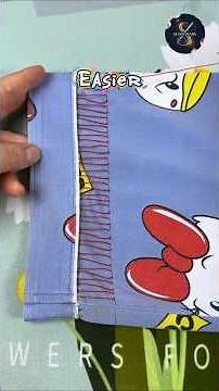 No Cutting Needed! Pull the Thread & Shorten Pants Instantly! #shorts