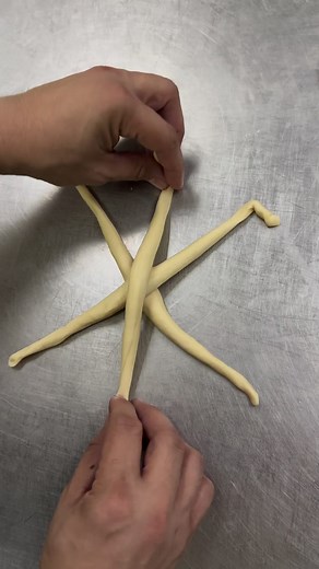 How I braid a bread #reelsviral #baking | Chef Jay Ramirez