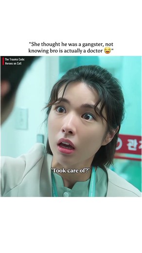 Bro is a doctor, not a gangster 😂💀 | The Trauma Code: Heroes on Call Romantic Scene #shortsfeed #fy