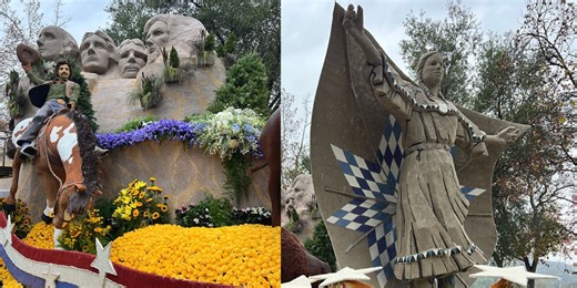 South Dakota rolls out award-winning Rose Parade float