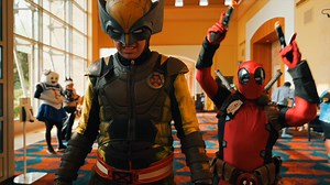 Deadpool & Wolverine rocked the house at South Texas Comic Con! These cosplayers absolutely nailed it 🔥 LFG. See you next year! April 25-27, 2025 #stxcomiccon #RGV #STXCC2024 #mcallen #10yearanniversary #comiccon #STXCC #cosplayers #cosplay #deadpool #wolverine #deadpool3 | South Texas Comic Con