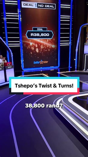 Tshepo had no strategy and still beat the banker, winning R38,800! He's glad he didn't take out the R150,000 box, too, and we must agree. Would you have taken the deal? Let us know! 👇 #DealOrNoDealZA #GameShow #fyp #Moneymoves