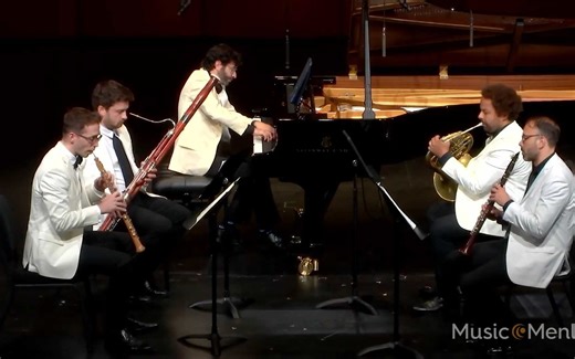 旧金山五重奏 莫扎特《降E大调木管五重奏和钢琴，K.452》